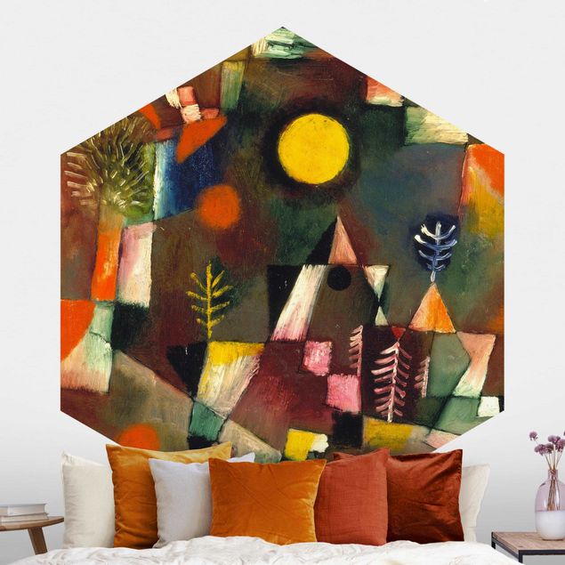 køkken dekorationer Paul Klee - Full Moon