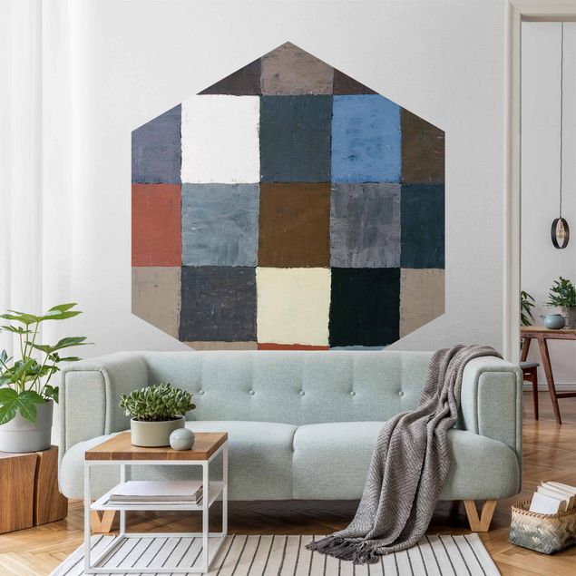 Moderne tapet Paul Klee - Colour Chart