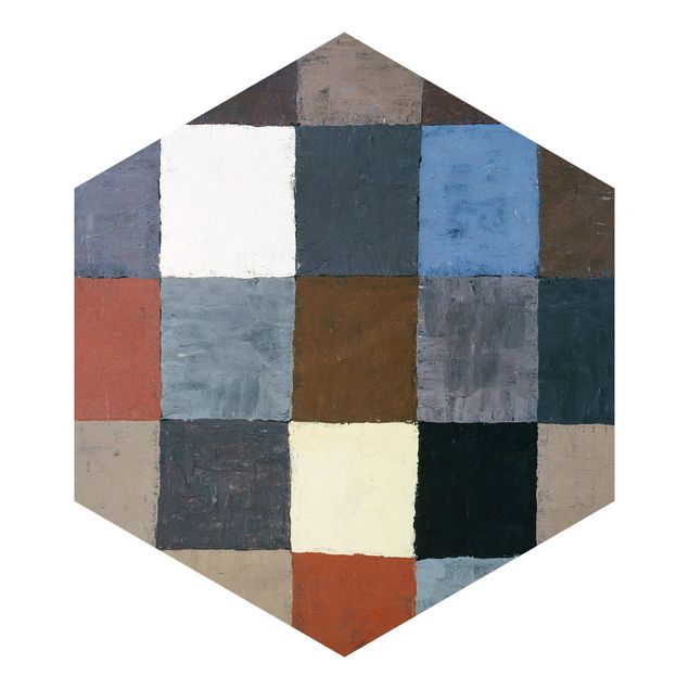 Tapet brun Paul Klee - Colour Chart