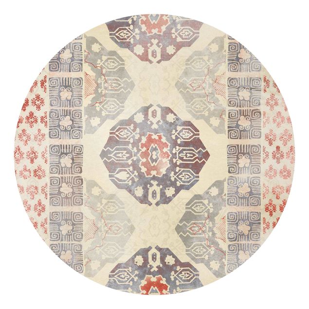 Moderne tapet Persian Vintage Pattern In Indigo