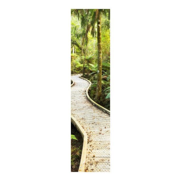 Panelgardiner landskaber Path In The Jungle