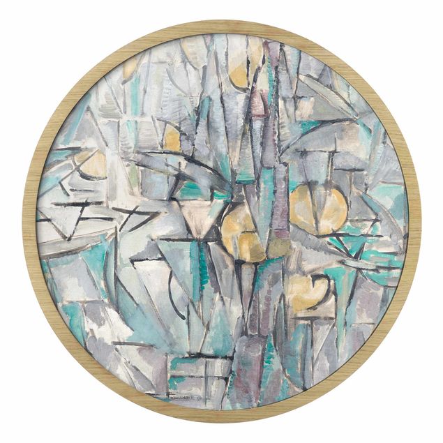 Billeder kunsttryk Piet Mondrian - Composition X