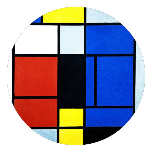 Moderne tapet Piet Mondrian - Tableau No. 1