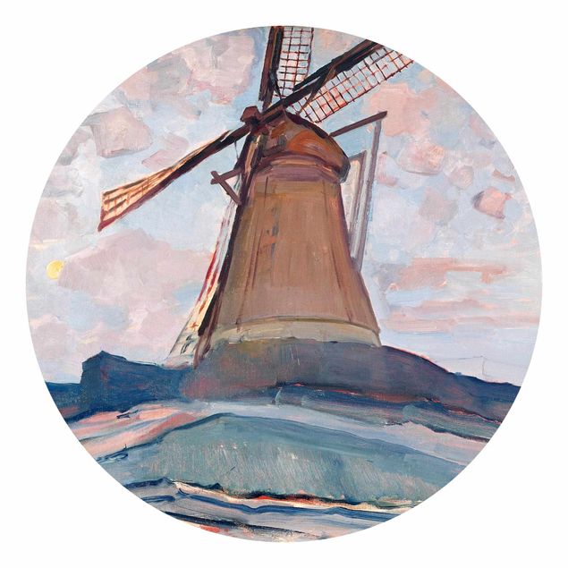 Tapet moderne Piet Mondrian - Windmill