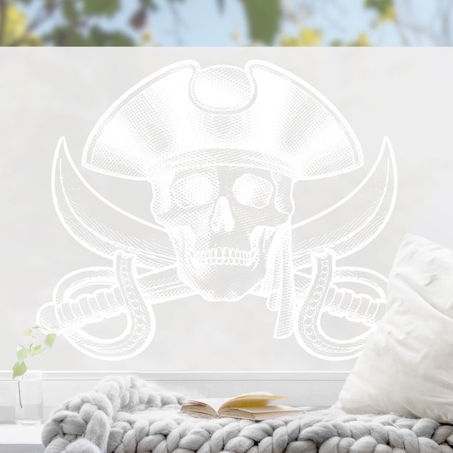 Selvklæbende folier Pirate Logo