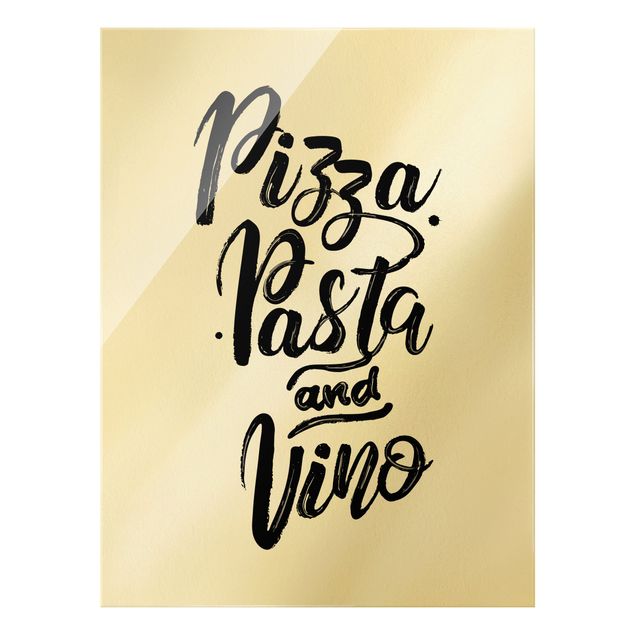 Billeder sort og hvid Pizza Pasta And Vino