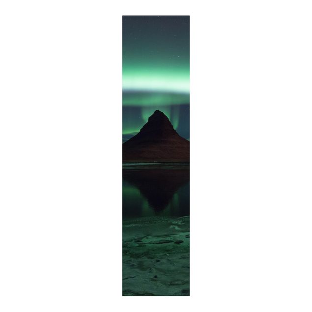 Panelgardiner landskaber Northern Lights In Iceland