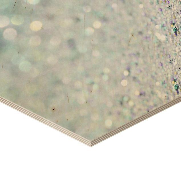 Billeder Princess Glitter Landscape In Mint Colour