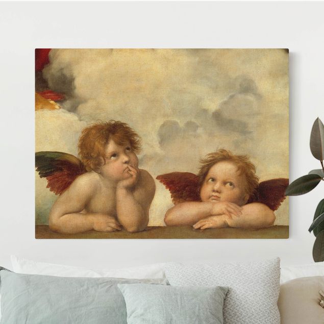 Kunst stilarter ekspressionisme Rafael - The Two Cherubs