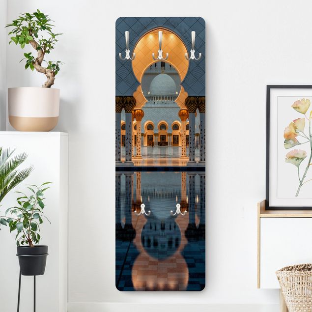 Knagerækker arkitektur og skyline Reflections In The Mosque