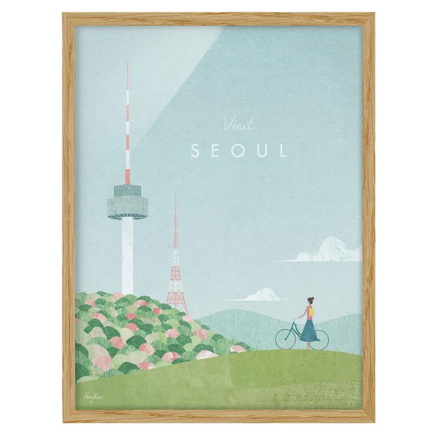 Billeder kunsttryk Tourism Campaign - Seoul