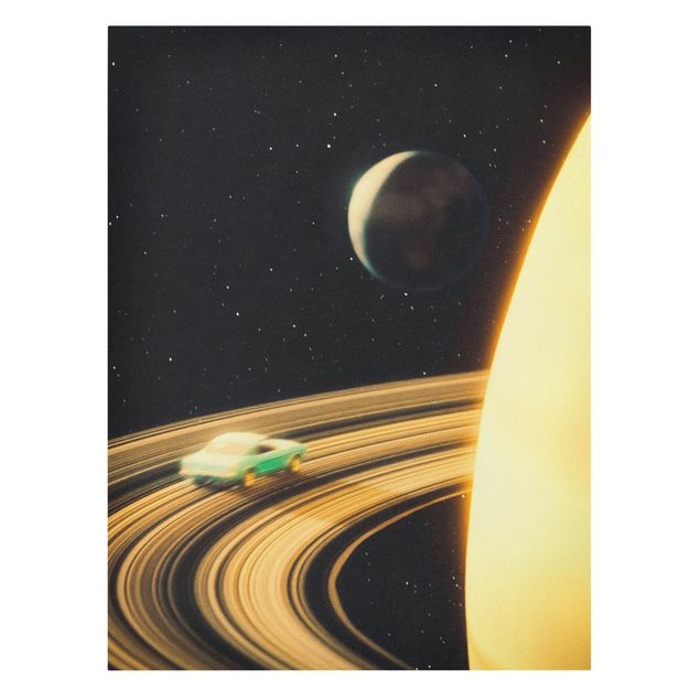 Billeder sort Retro Collage - Saturn Highway