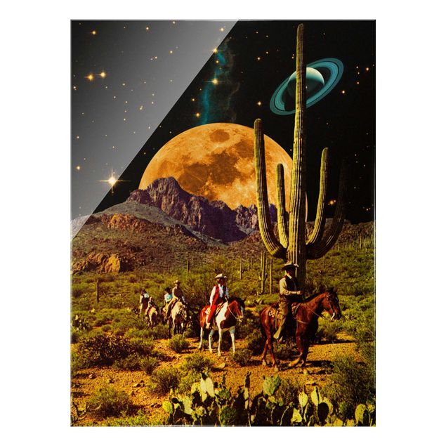 Billeder natur Retro Collage - Space Cowboys