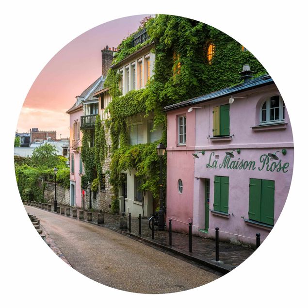 Fototapet landskaber Rose Coloured Twilight In Paris