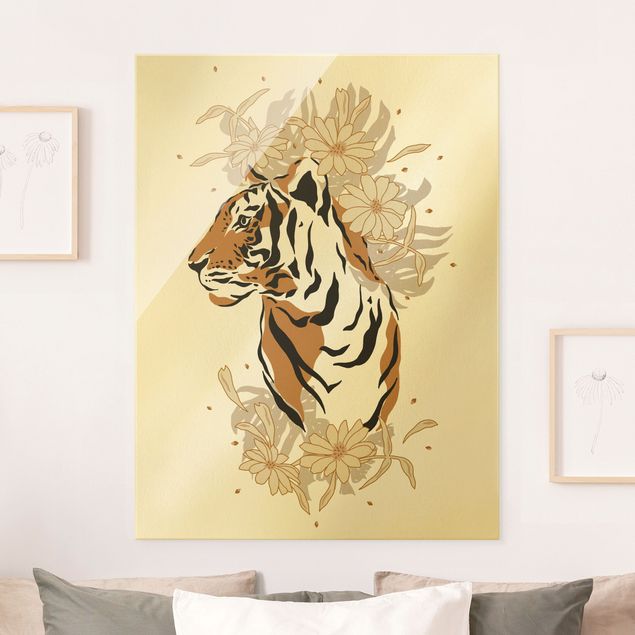 Billeder tiger Safari Animals - Portrait Tiger