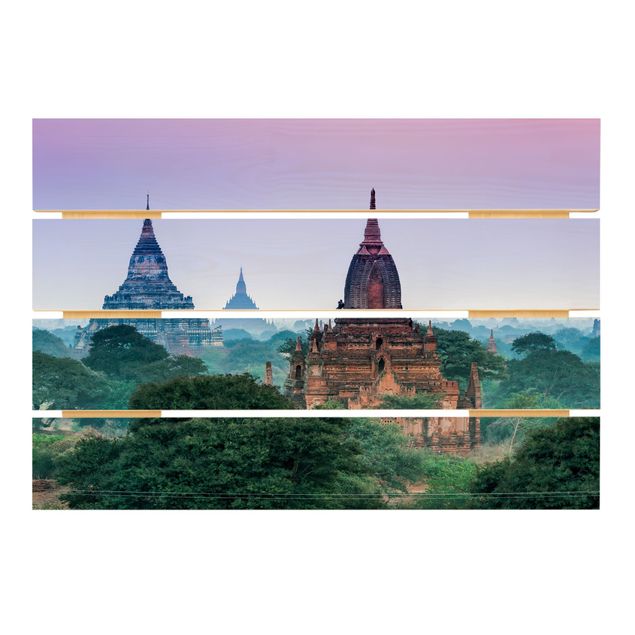 Prints på træ Temple Grounds In Bagan