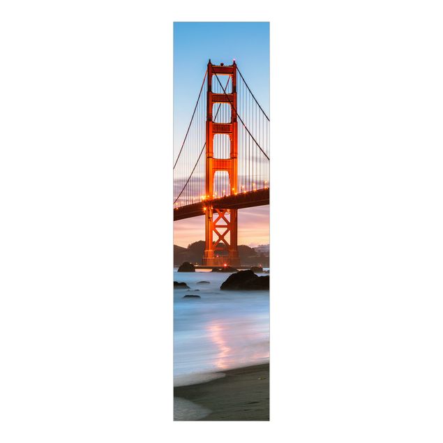 Panelgardiner landskaber Twilight In San Francisco