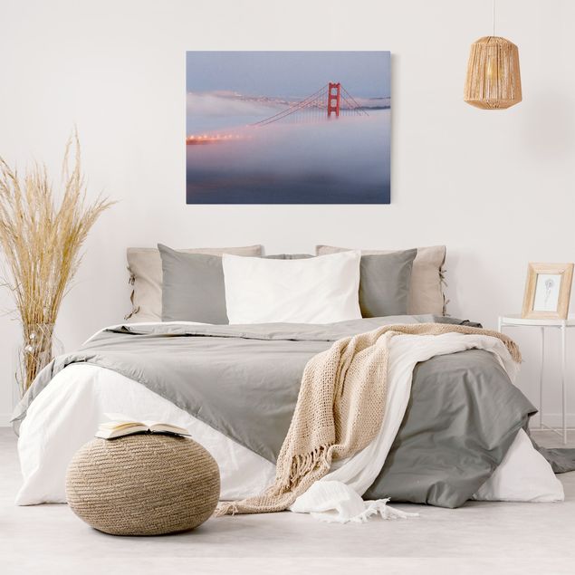 Billeder moderne San Francisco’s Golden Gate Bridge