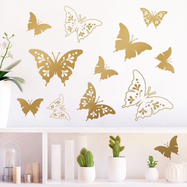 Wallstickers sommerfugle Decorative Buttterflies Ornaments