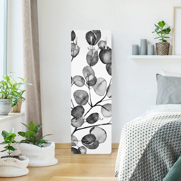 Billeder Monika Strigel Black And White Eucalyptus Twig Watercolour