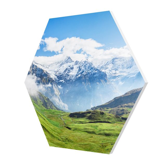 Billeder natur Swiss Alpine Panorama