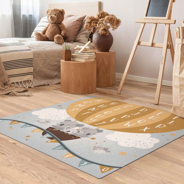 Legetæpper Playoom Mat ABC - Learning Easily with Koalas