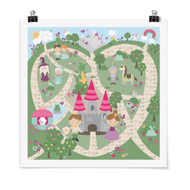 Billeder farvet Playoom Mat Wonderland - The Path To The Castle