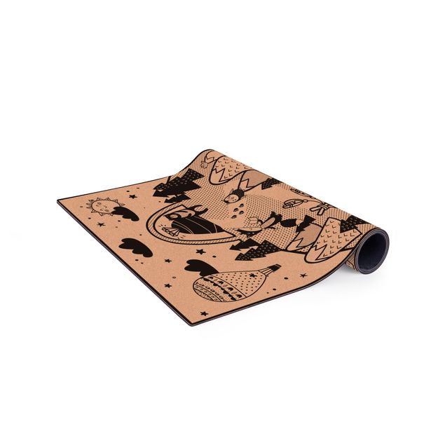 moderne tæppe Playoom Mat Vikings - The Conquest Of The Diamond