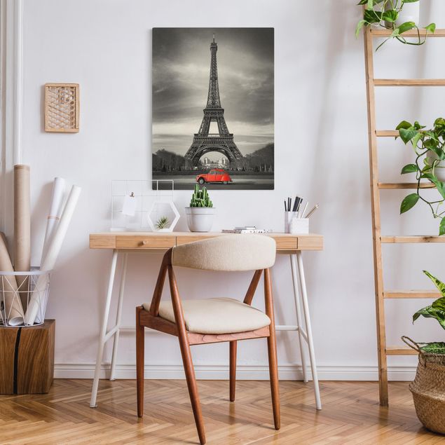 Billeder på lærred arkitektur og skyline Spot on Paris