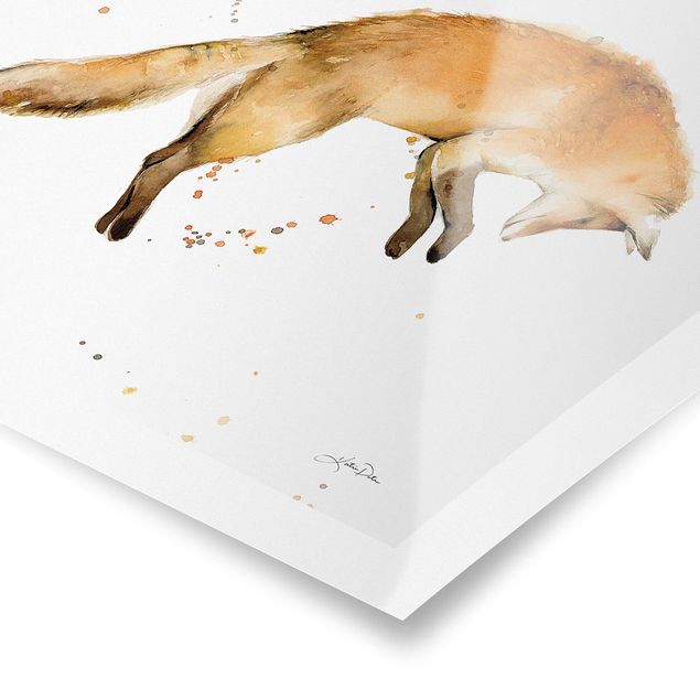Plakater Leaping Fox