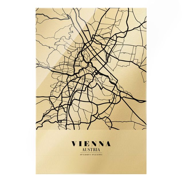 Billeder Vienna City Map - Classic
