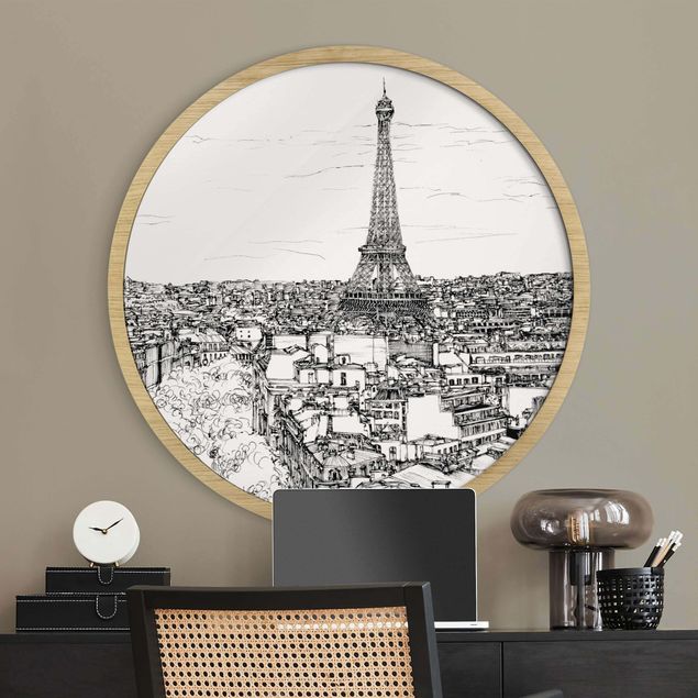 Rund billeder City Study - Paris