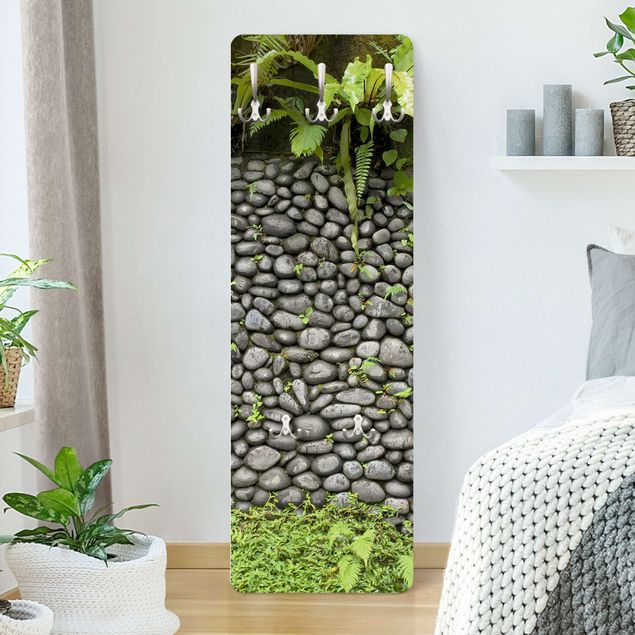 Knagerækker mønstre Stone Wall With Plants
