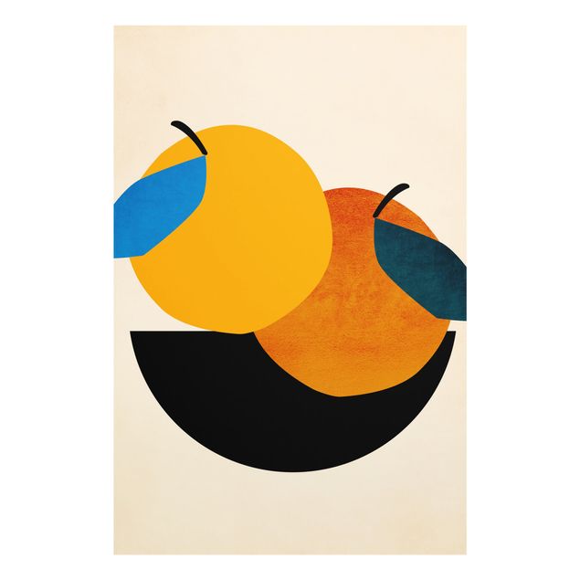 Billeder orange Still Life - Two Apples