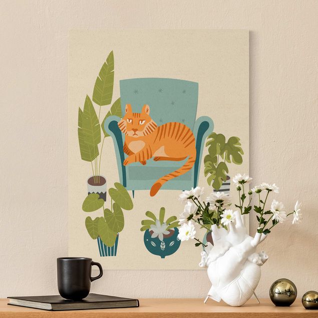 Billeder katte Domestic Tiger Illustration