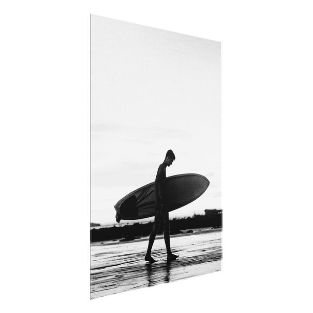 Billeder hav Shadow Surfer Boy In Profile