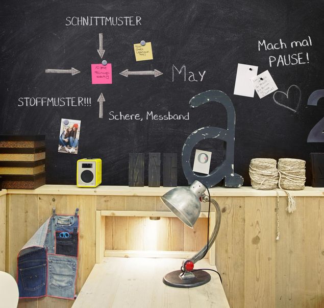 Selvklæbende folier mønstre Blackboard self-adhesive - Home Office