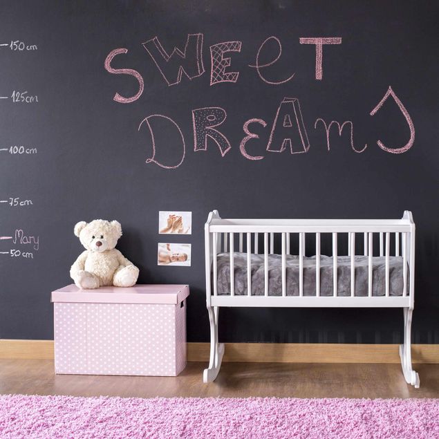 Selvklæbende folier mønstre Nursery - DIY Chalkboard Wallpaper