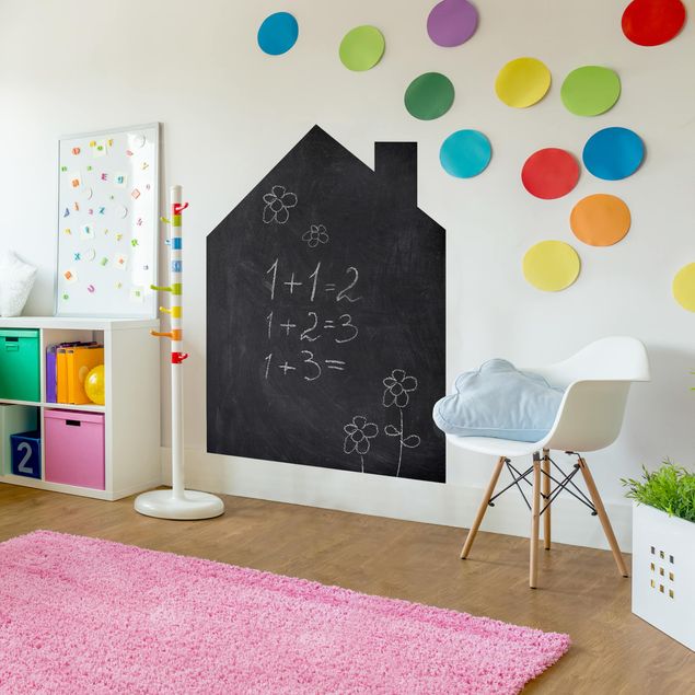 Selvklæbende folier sort Nursery - DIY Chalkboard Wallpaper