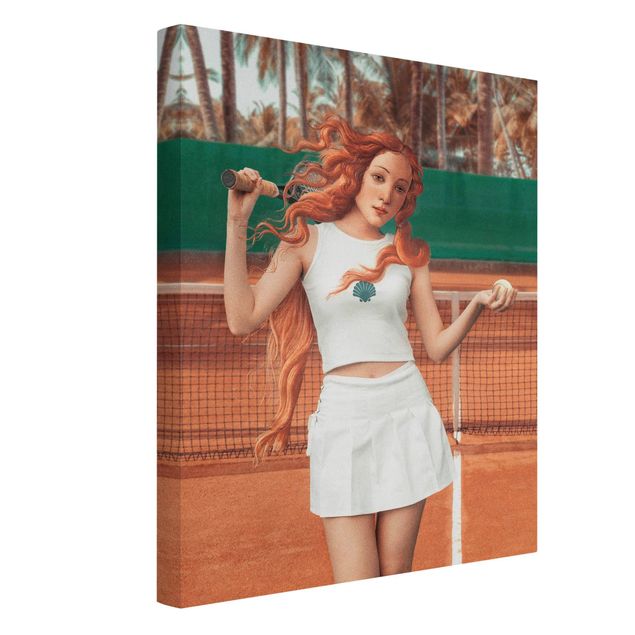 Billeder på lærred vintage Tennis Venus
