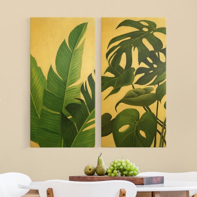 Billeder blomster Tropical Foliage Duo