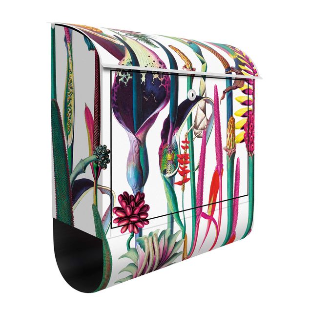 Postkasser blomster Tropical Luxury Pattern XXL