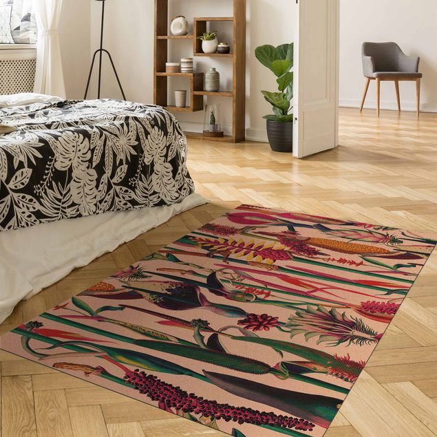 Farverigt gulvtæppe Tropical Luxury Pattern XXL