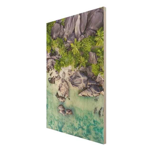 Prints på træ landskaber Hidden Beach