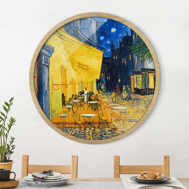 Kunst stilarter impressionisme Vincent Van Gogh - Cafe Terrace In Arles