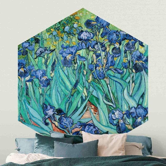 Kunst stilarter impressionisme Vincent Van Gogh - Iris