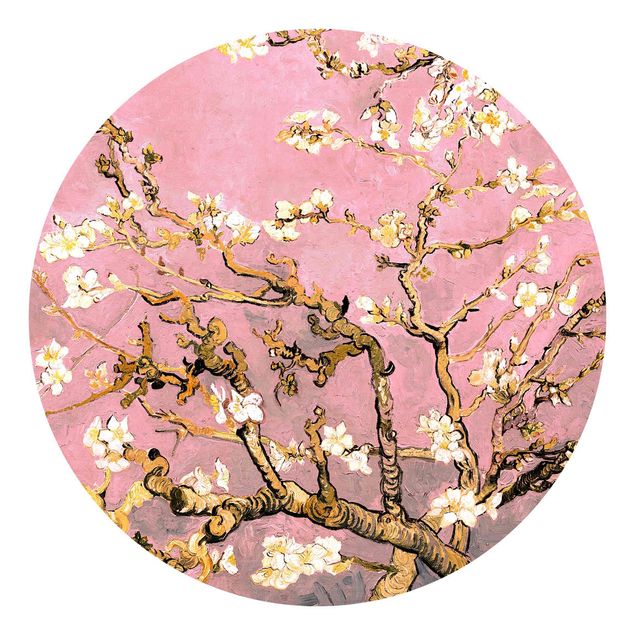Kunst stilarter post impressionisme Vincent Van Gogh - Almond Blossom In Antique Pink
