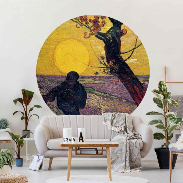 Kunst stilarter impressionisme Vincent Van Gogh - Sower With Setting Sun