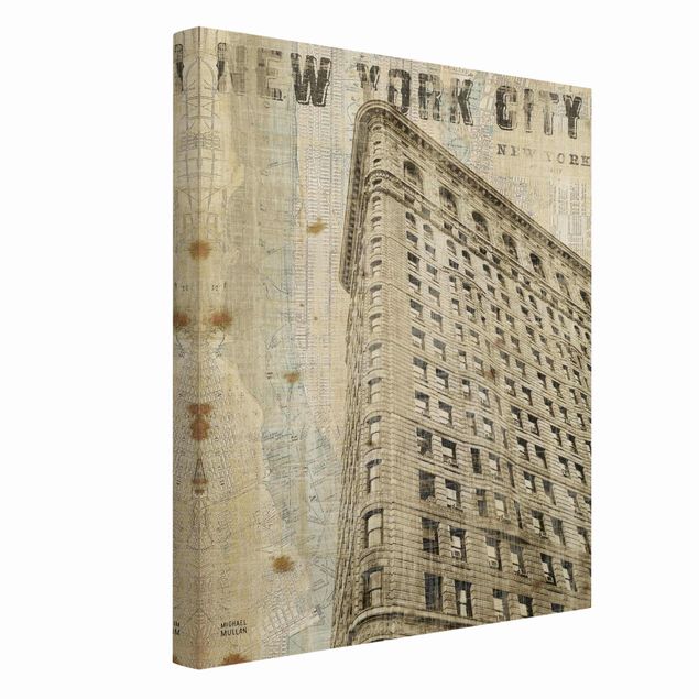 Billeder arkitektur og skyline Vintage NY Flat Iron
