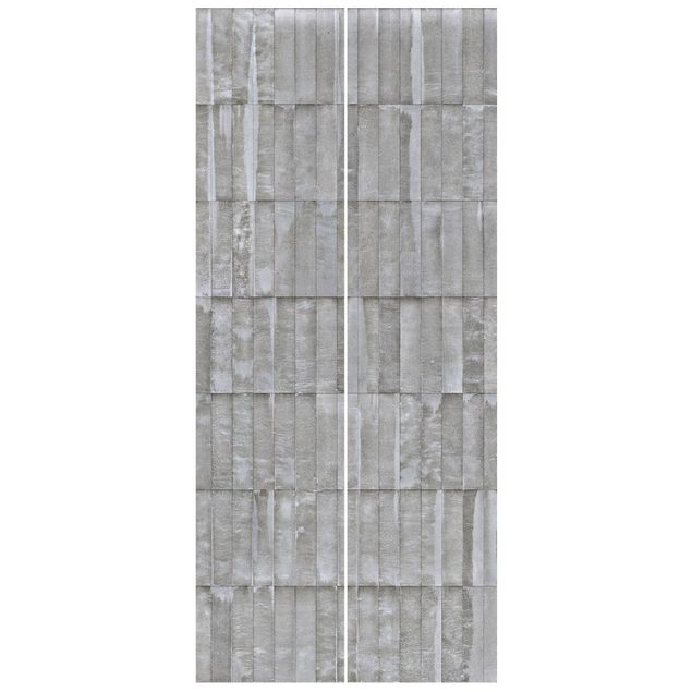 fototapet 3d Concrete Brick Wallpaper